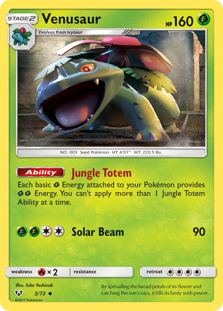 Venusaur, Shining Legends