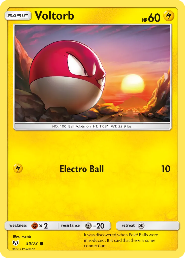 Voltorb, Shining Legends