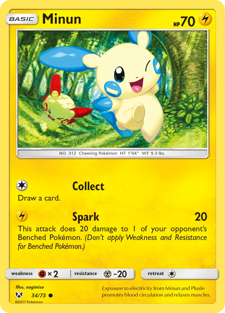 Minun, Shining Legends
