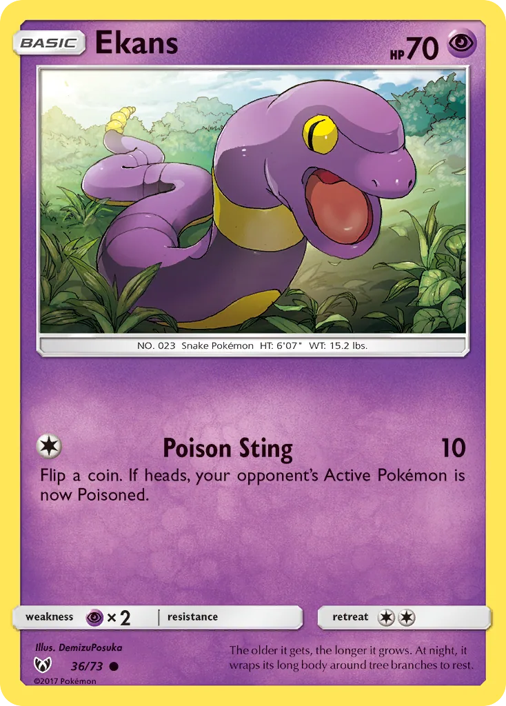 Ekans, Shining Legends