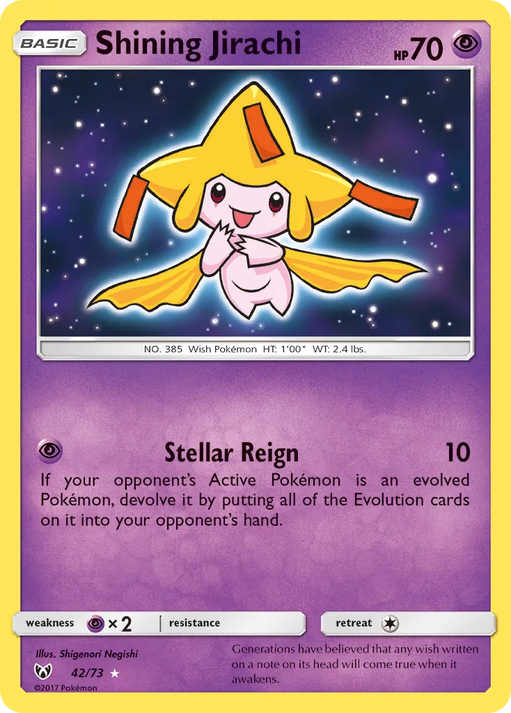 Shining Jirachi, Shining Legends