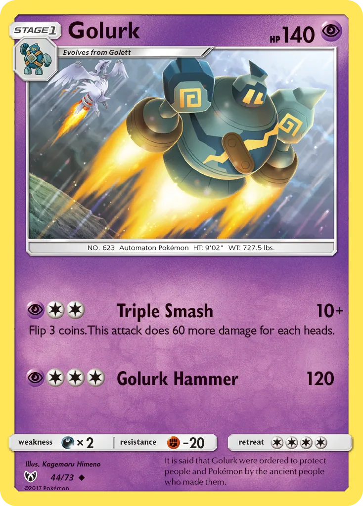 Golurk, Shining Legends