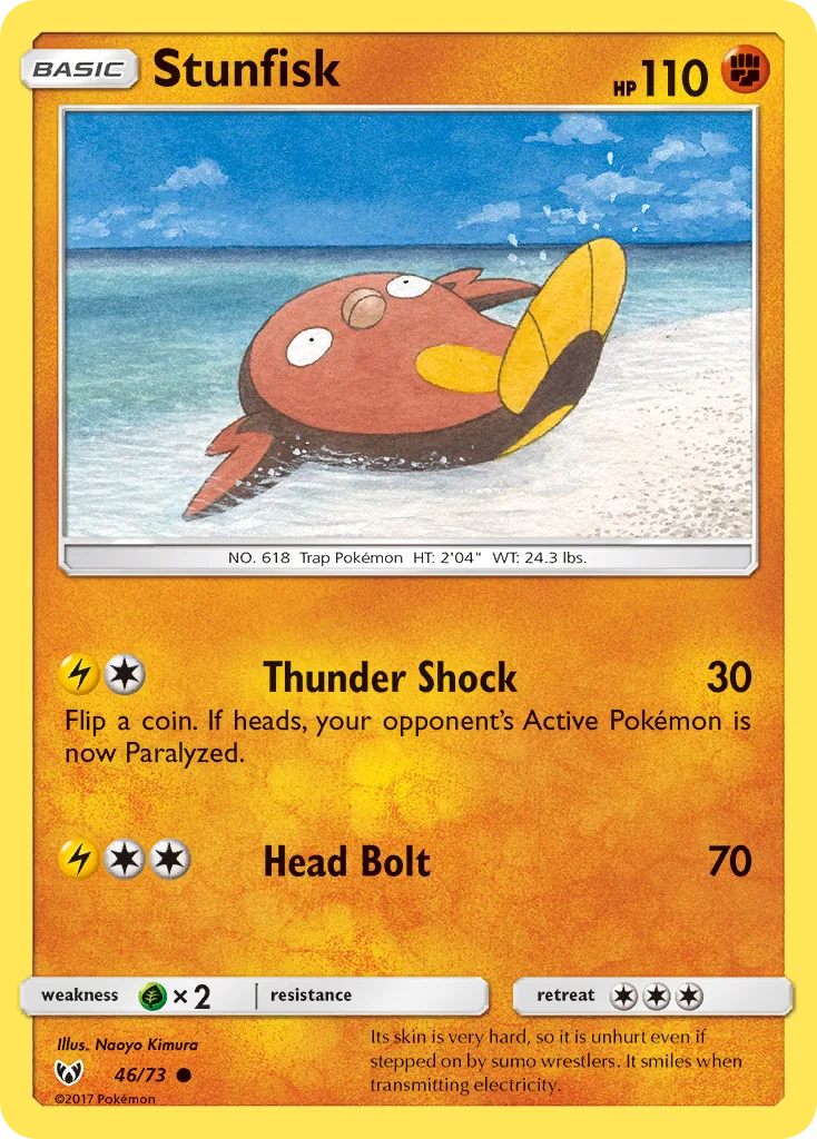 Stunfisk, Shining Legends