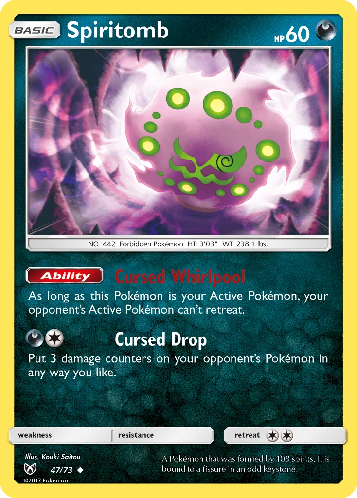 Spiritomb, Shining Legends