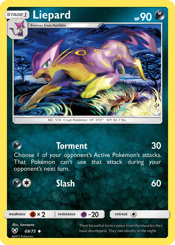 Liepard, Shining Legends