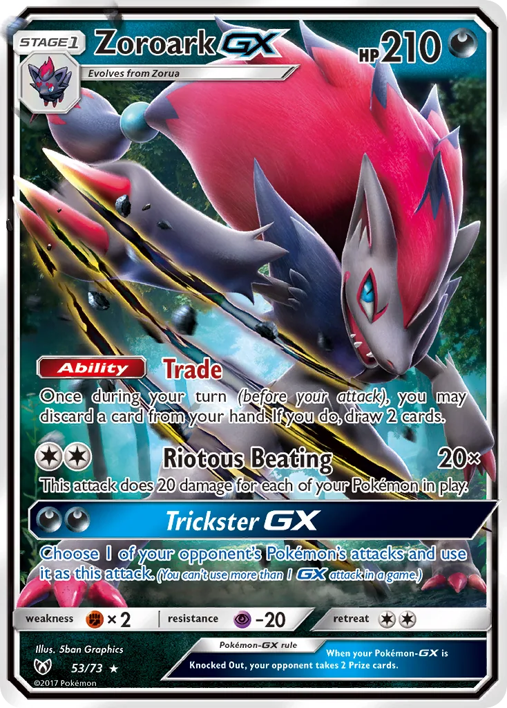 Zoroark-GX, Shining Legends