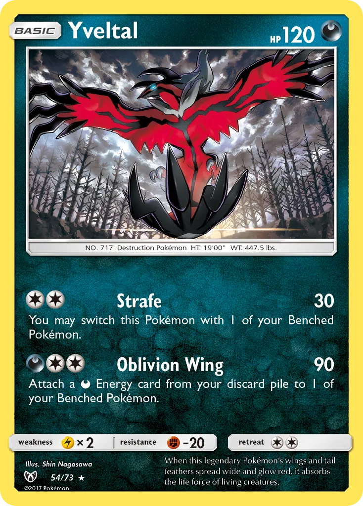 Yveltal, Shining Legends