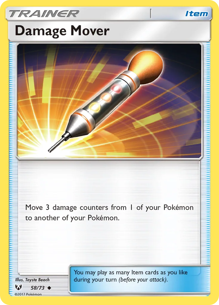 Damage Mover, Shining Legends