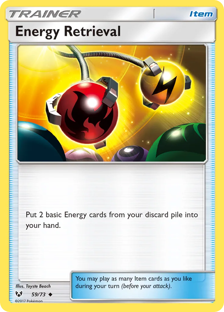 Energy Retrieval, Shining Legends