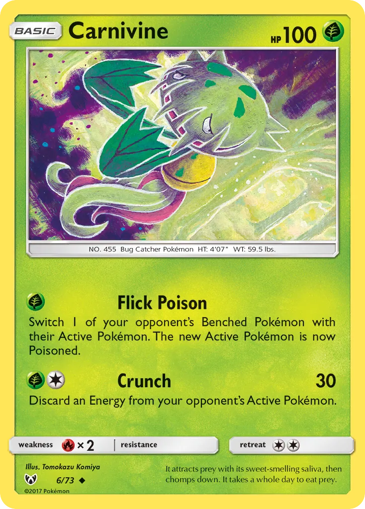 Carnivine, Shining Legends