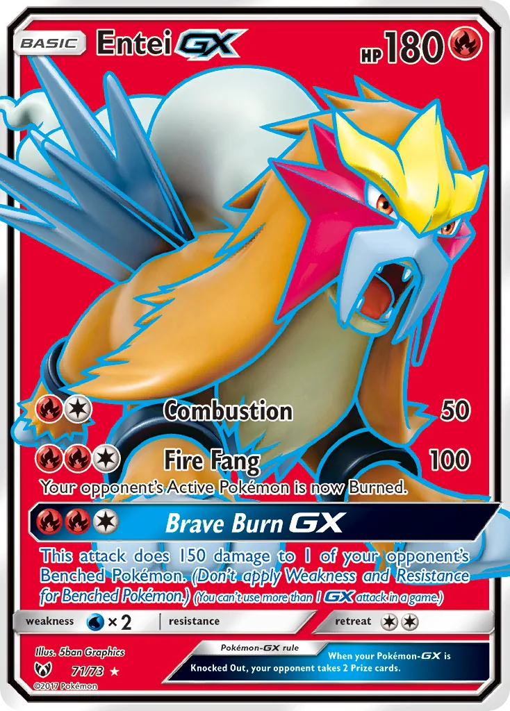 Entei-GX, Shining Legends