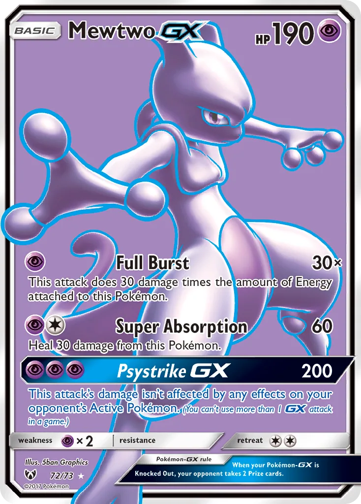 Mewtwo-GX, Shining Legends