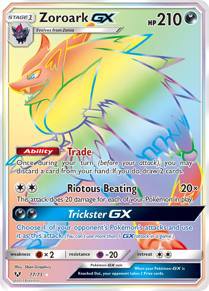 Zoroark-GX, Shining Legends