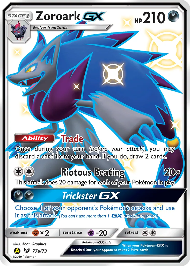 Zoroark-GX, Shining Legends