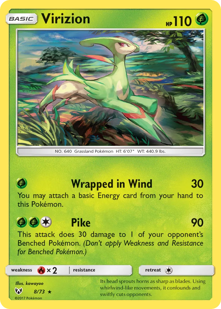 Virizion, Shining Legends