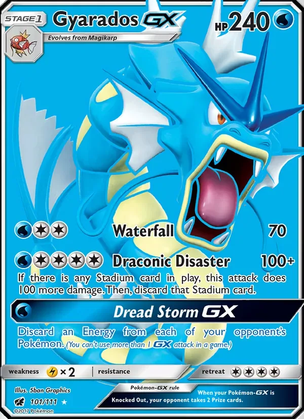 Gyarados GX, Crimson Invasion