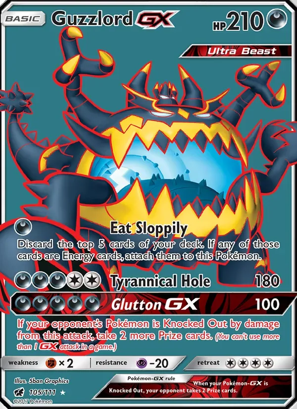 Guzzlord GX, Crimson Invasion