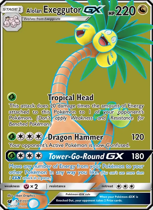 Alolan Exeggutor GX, Crimson Invasion
