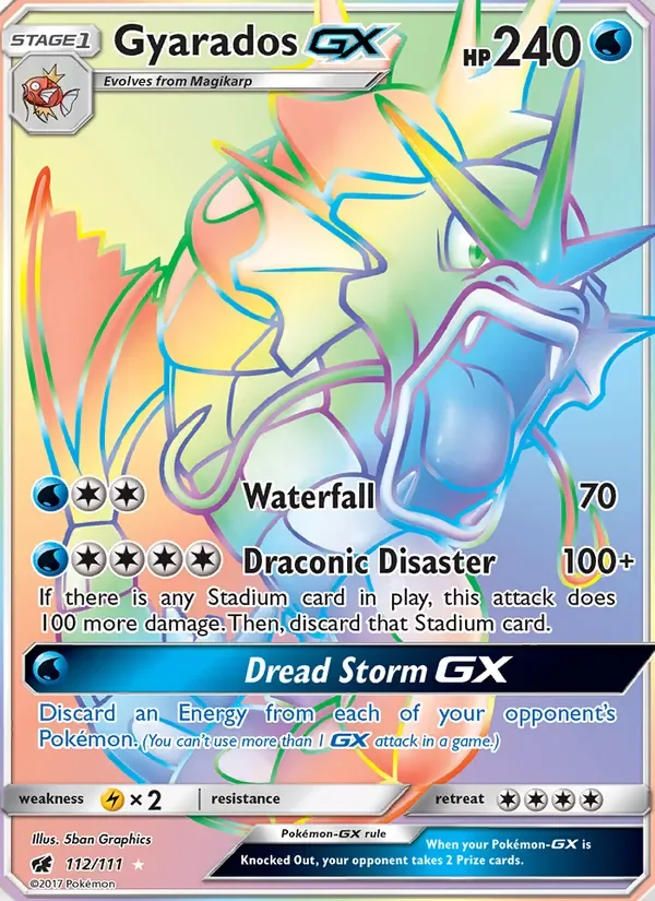 Gyarados GX, Crimson Invasion