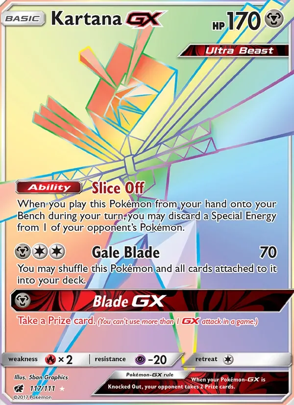 Kartana GX, Crimson Invasion