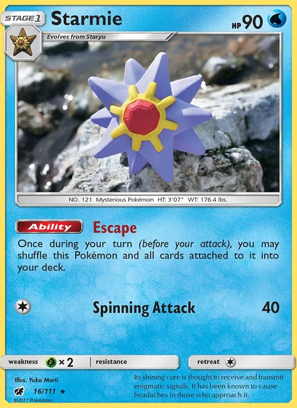 Starmie, Crimson Invasion