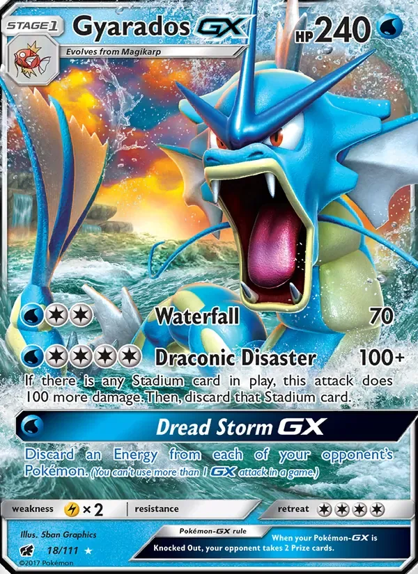 Gyarados GX, Crimson Invasion