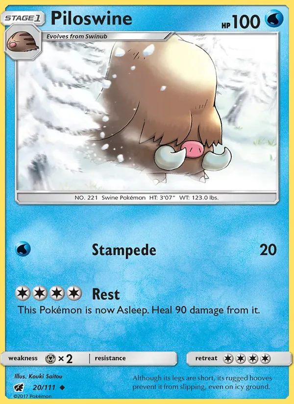 Piloswine, Crimson Invasion
