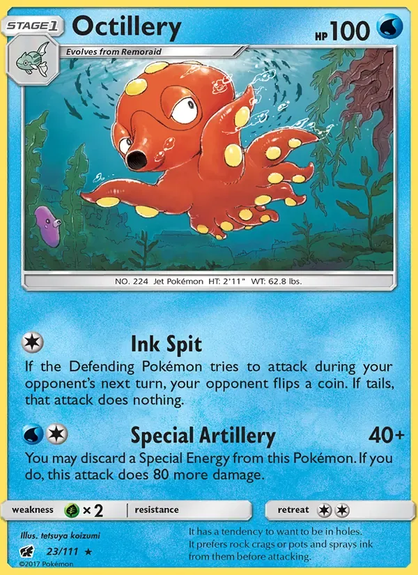 Octillery, Crimson Invasion
