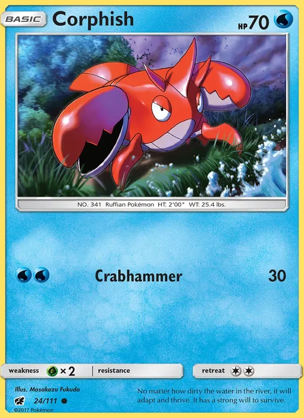 Corphish, Crimson Invasion