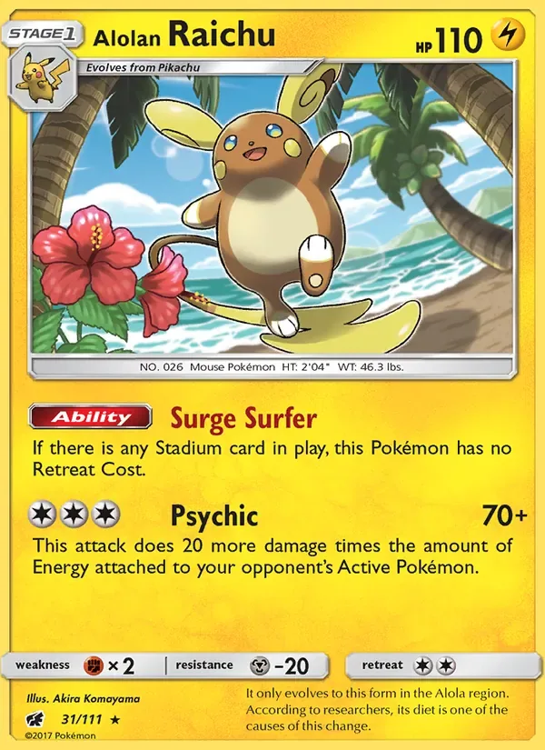 Alolan Raichu, Crimson Invasion