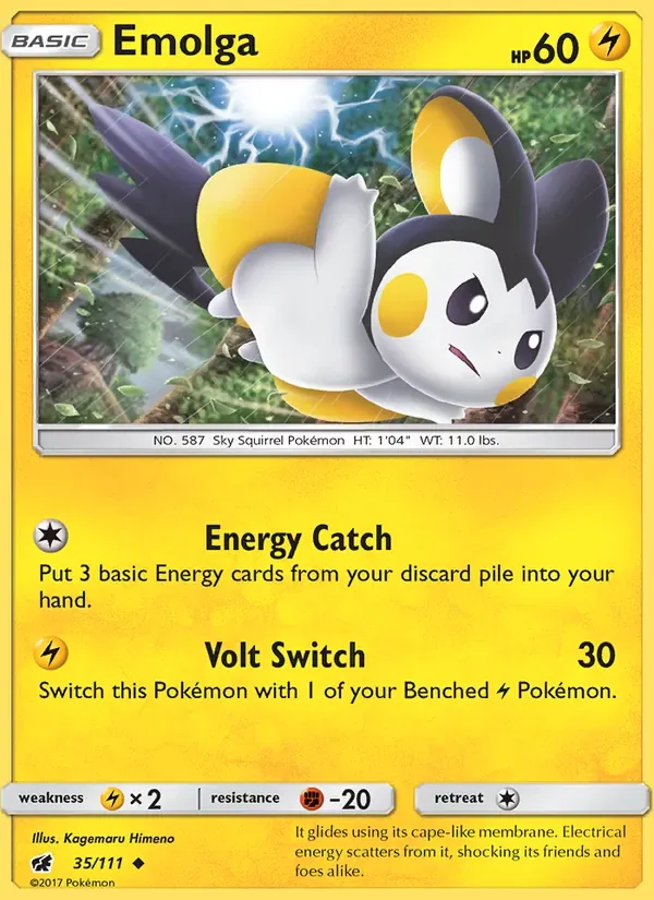 Emolga, Crimson Invasion
