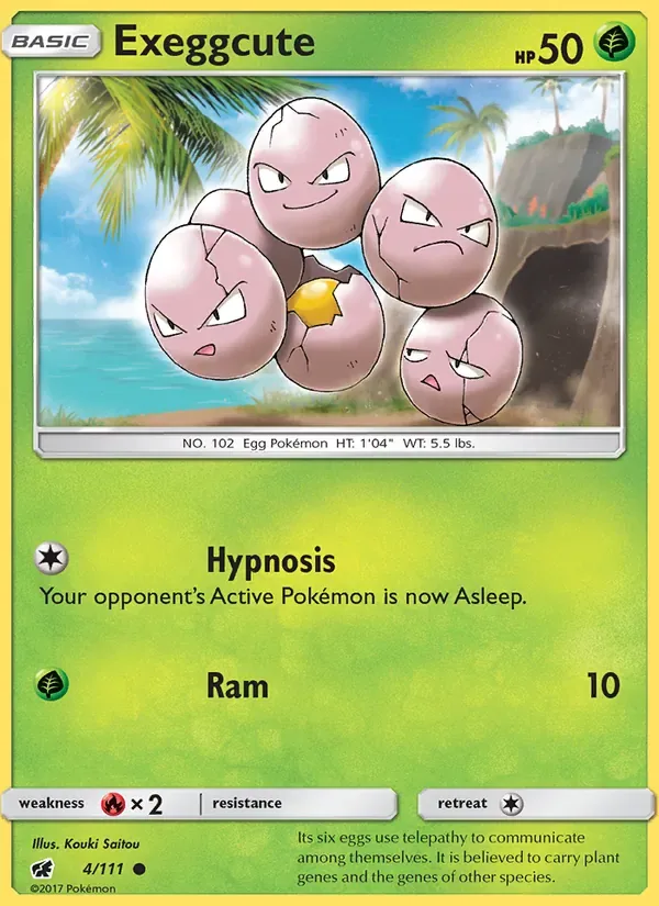 Exeggcute, Crimson Invasion