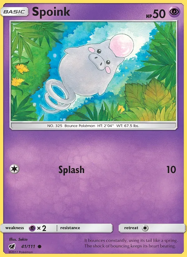 Spoink, Crimson Invasion