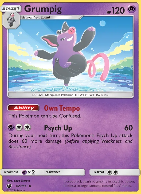 Grumpig, Crimson Invasion