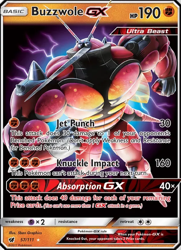 Buzzwole GX, Crimson Invasion