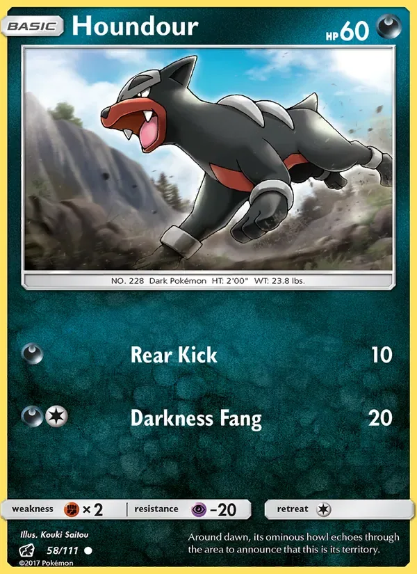 Houndour, Crimson Invasion