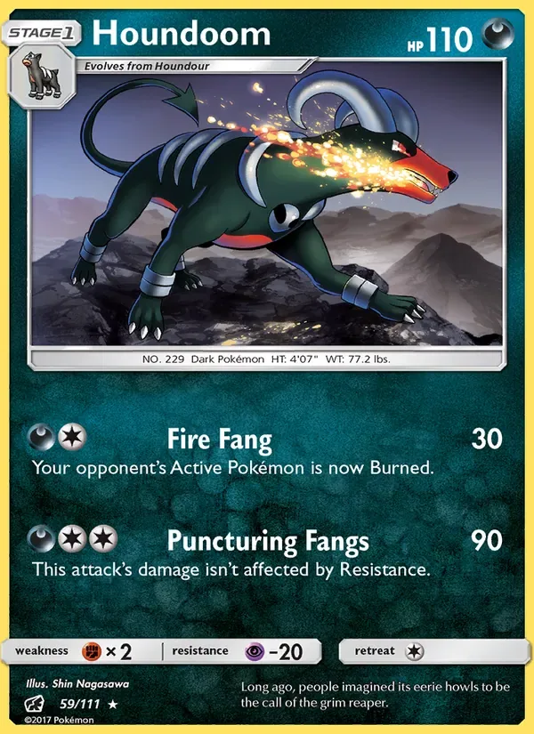 Houndoom, Crimson Invasion