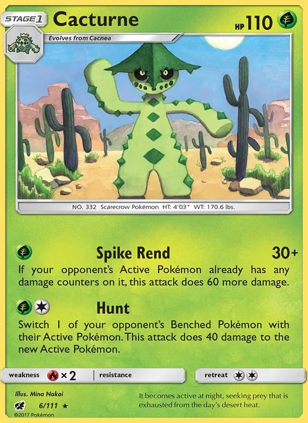 Cacturne, Crimson Invasion