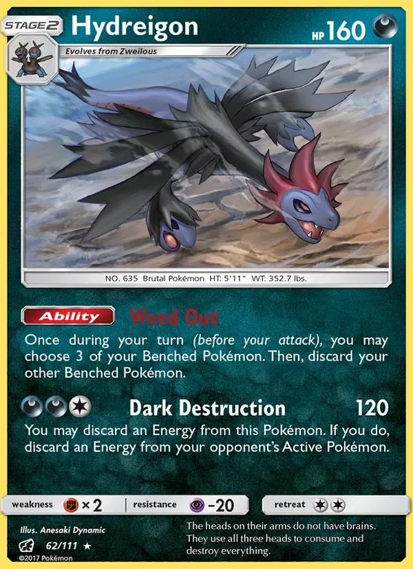 Hydreigon, Crimson Invasion
