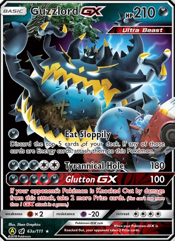 Guzzlord-GX, Crimson Invasion