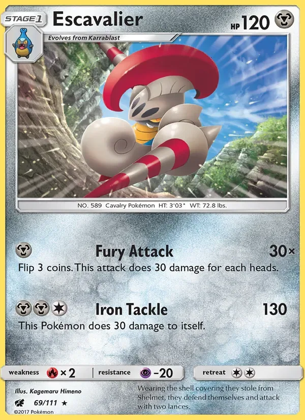 Escavalier, Crimson Invasion