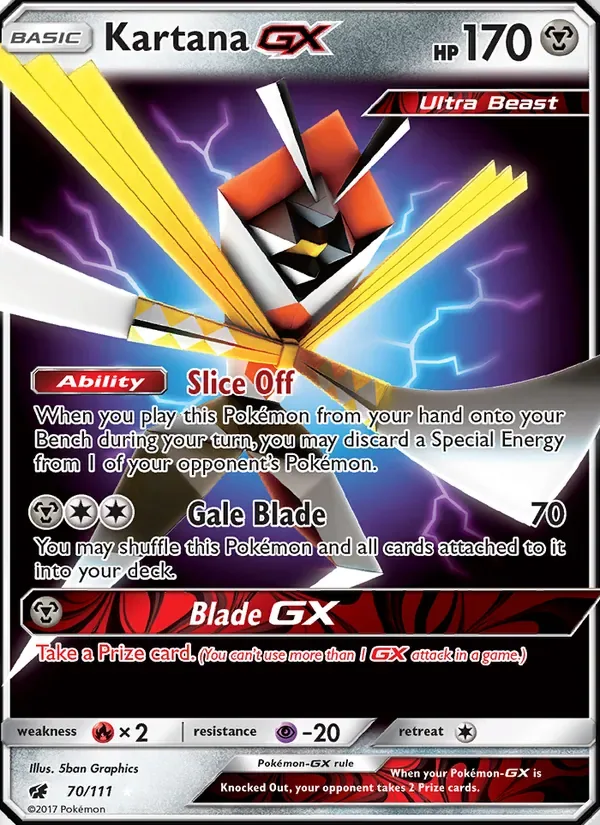 Kartana GX, Crimson Invasion