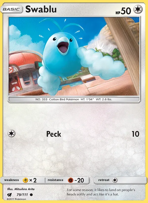 Swablu, Crimson Invasion