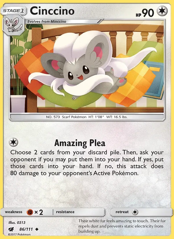 Cinccino, Crimson Invasion