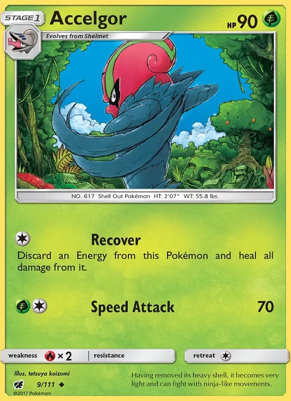 Accelgor, Crimson Invasion