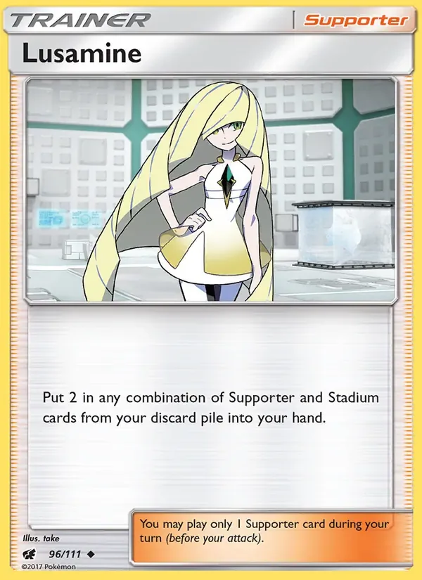 Lusamine, Crimson Invasion