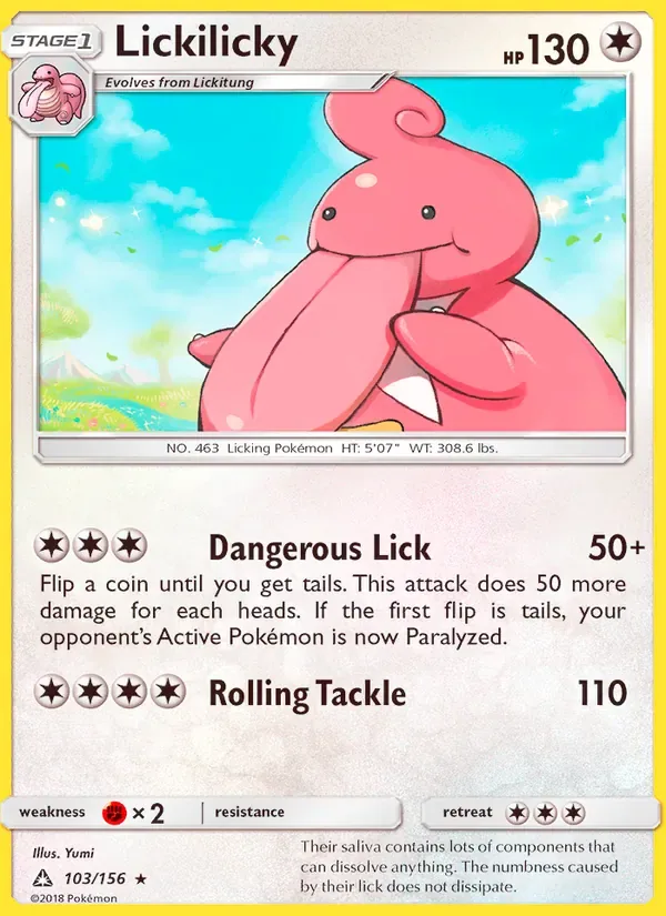 Lickilicky, Ultra Prism