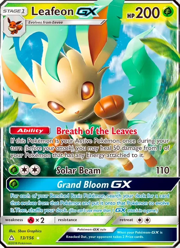 Leafeon GX, Ultra Prism