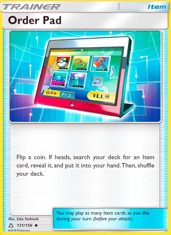 Order Pad, Ultra Prism
