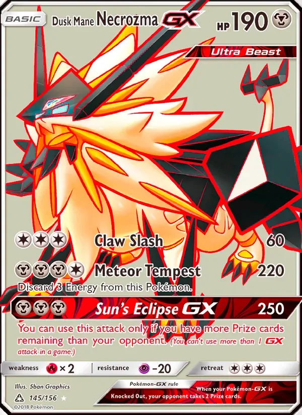 Dusk Mane Necrozma GX, Ultra Prism
